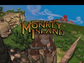 Escape from Monkey Island screen shot title